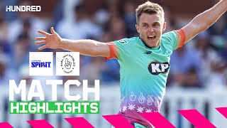 London Spirit Men VS Oval  Invincibles Men