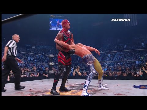Brother vs. Brother// Cody Rhodes vs. Dustin Rhodes(Goldust) Blood Match! #codyrhodes #dustinrhodes