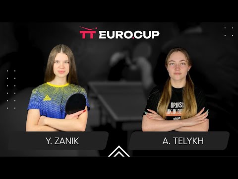 14:05 Yulianna Zanik  - Anastasiia Telykh 25.08.2024 TT Euro.Cup Ukraine STAR. TABLE 3