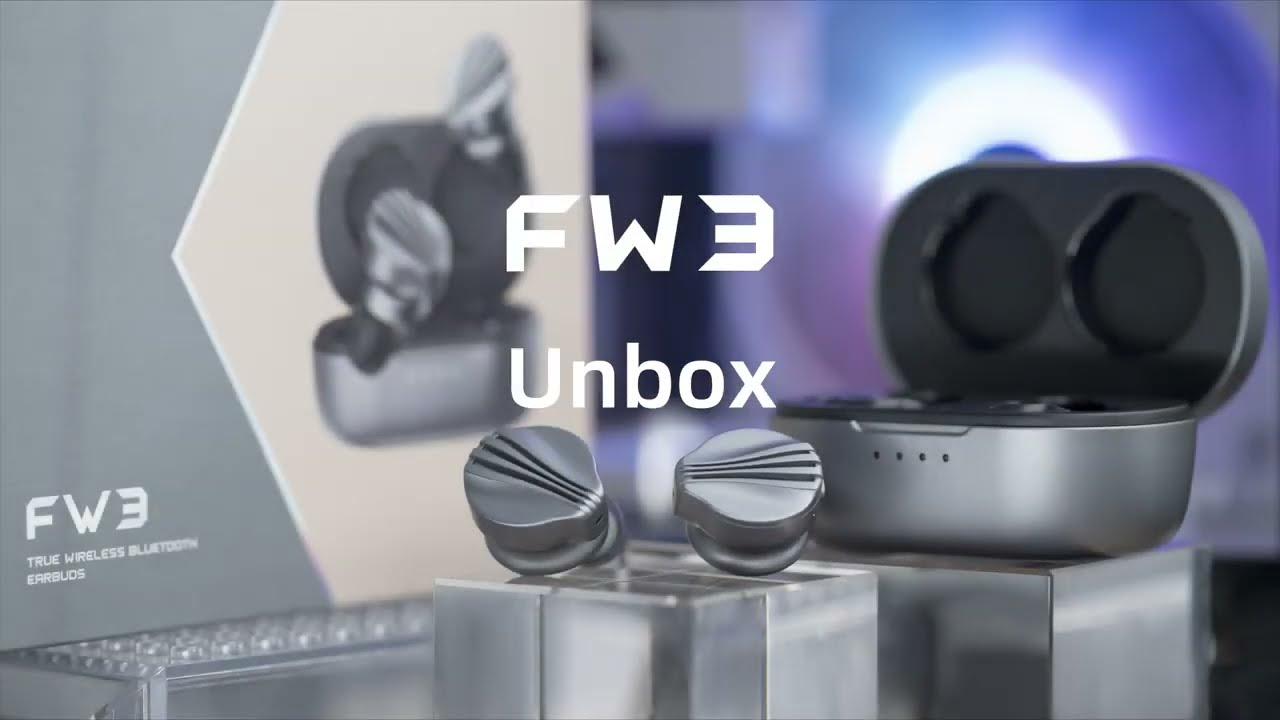 FiiO Écouteurs intra-auriculaires Wireless FW3 Gris
