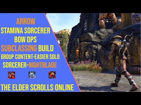 Powerful Stamina Sorcerer DPS Build for ESO Update 48 - Subclassing Build