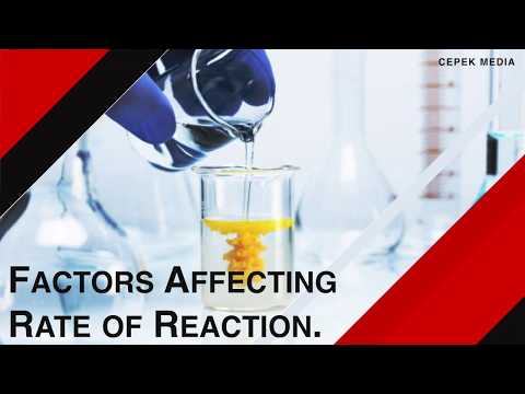 What are the Factors affecting Rate of Reaction | Chemical Kinetics | Physical Chemistry