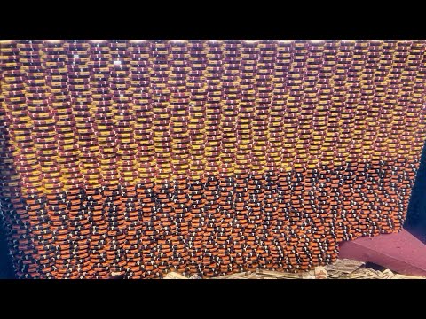 😱NEARLY GOT STUCK! 🤯WORLD’S “LARGEST” POKER CHIP WALL CRASHES… Inside a High Limit Coin Pusher!