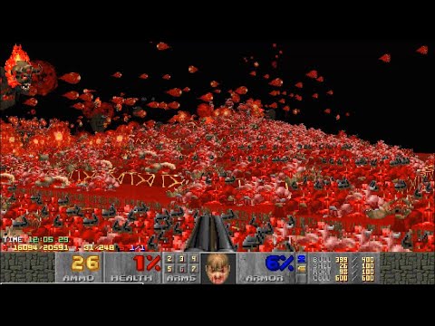 Doom 2 Tarachillax MAP 11 UV-MAX [TAS] in 33:50