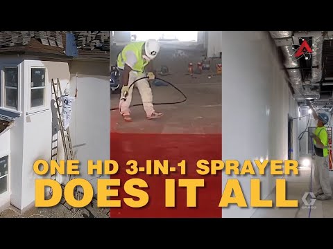 GRACO HD 3-in-1 Sprayers for Every Job