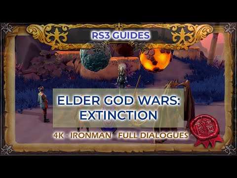 RS3: Extinction - Elder God Wars Quest Guide | 4K | Full Dialogues