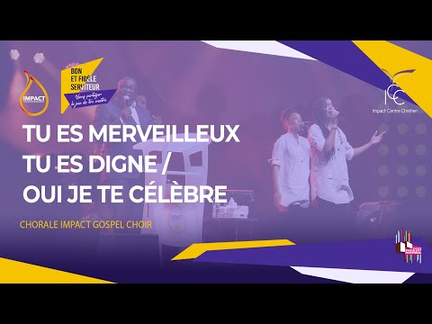 TU ES MERVEILLEUX, TU ES DIGNE / OUI JE TE CÉLÈBRE I Impact Gospel Choir - Joseph Moussio