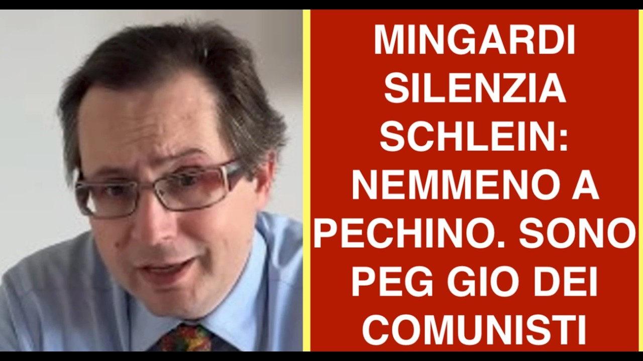 PATRIMONIALE. MINGARDI SILENZIA SCHLEIN: NEMMENO A PECHINO. SONO PEG GIO DEI COMUNISTI CINESI