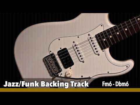 Jazz/Funk Backing Track | F Dorian - Db Dorian |