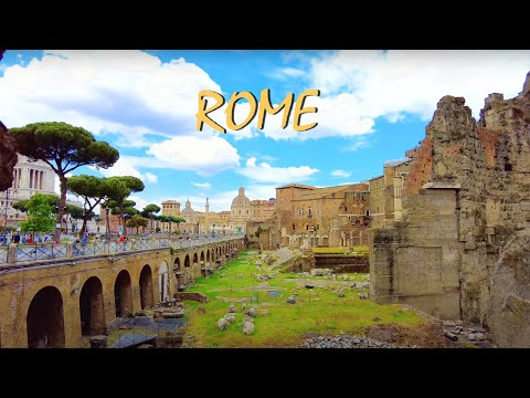 Rome walking tour, Italy