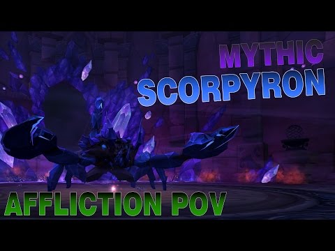 Mythic Skorpyron - Affli Warlock PoV