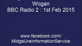 Midge Ure :  Dark, Dark Night & If I Was : Feb 2015