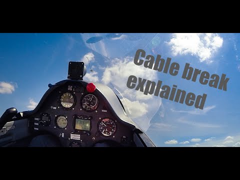 Glider CABLE BREAKS on take off!