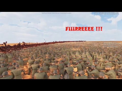 30.000 Soldiers USA VS 4.000 Trolls - Ultimate Epic Battle Simulator 2