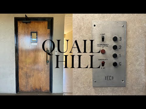AMAZING Motor! IECO Hydraulic Swing Door Elevator - Quail Hill Apartments, Bldg C - Walnut Creek, CA