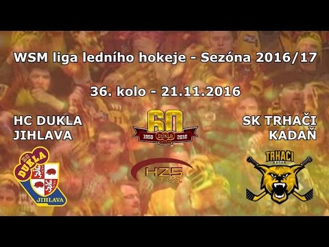 36. kolo (21.11.2016) HC Dukla Jihlava - SK Trhači Kadaň