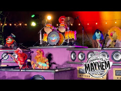Dr. Teeth and the Electric Mayhem perform at the Hollywood premiere of "The Muppets Mayhem"