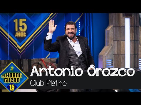 Antonio Orozco se convierte en invitado del club Platino - El Hormiguero