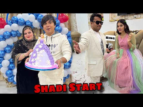 Got Saba and Choto engaged 😍 Wedding started 🥳