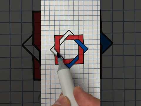 Arte em cubo 3D #SHORTS