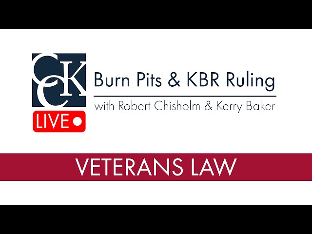 Burn Pits & the KBR Ruling