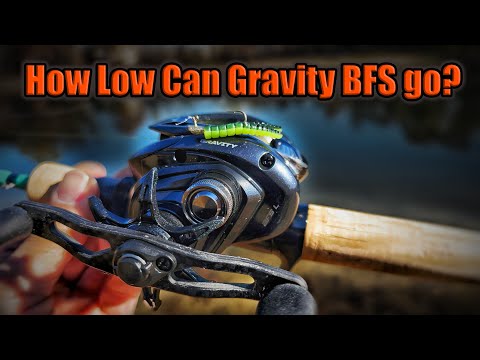 How Low can Ark Gravity BFS Reel Cast? Ultralight Bait Finesse Cast Testing with Tsurinoya Clever