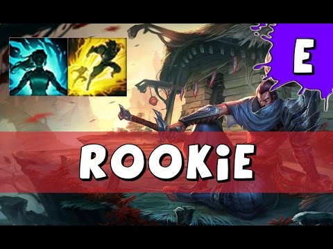 iG Rookie as Yasuo vs Lissandra MID - S6 Challenger SoloQ - League of Legends