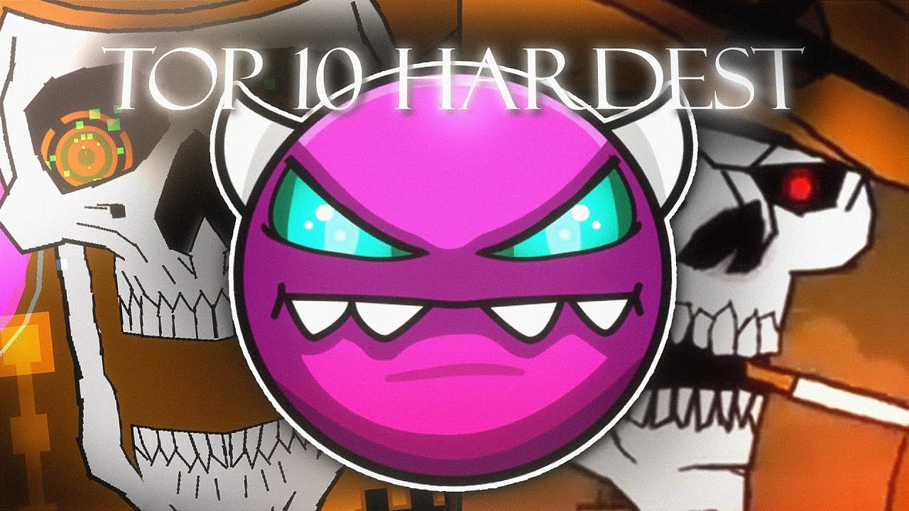 The Top 10 Hardest Medium Demons in Geometry Dash! (SHOWCASE)