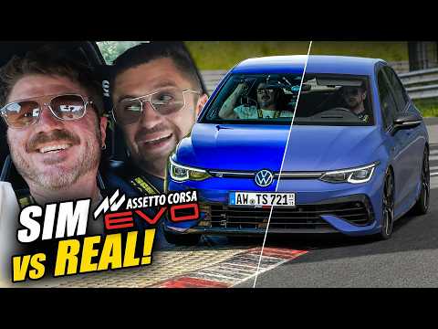Assetto Corsa EVO 0.8 vs Reality: Golf 8 R ft. James Pumphrey