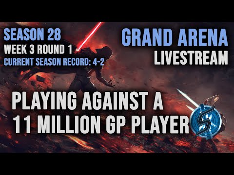 He has more relic 7+ than I have g13 units... - Grand Arena Live! - SWGoH Livestream