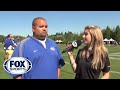 Sports Reporter Knocked Out By Football Player