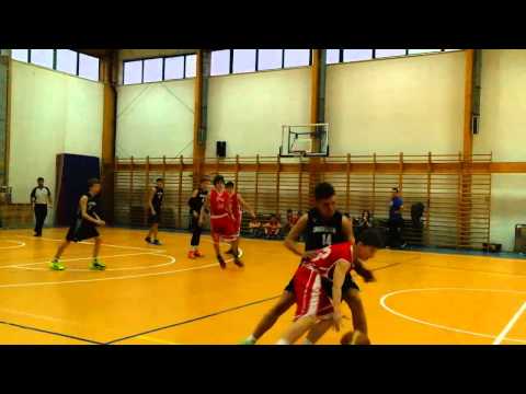 [U14] Przerwany mecz koszykówki LA BASKET II - JAGIELLONKA