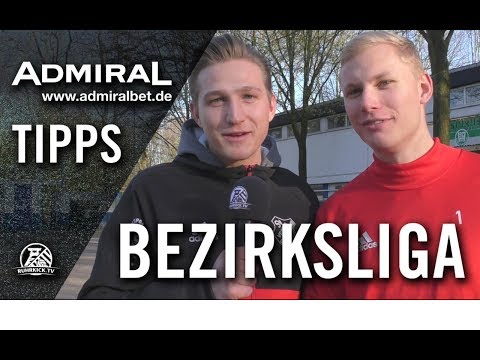 ADMIRAL-Tipps mit Jonas Weeke und Timo Schumski (beide Vestia Disteln) - 23. Spieltag, Bezirksliga