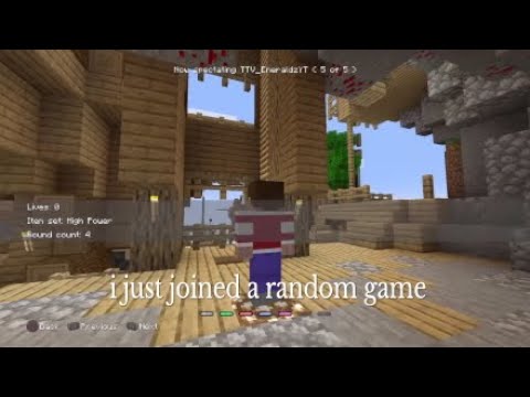 Minecraft Ps4 Battle Minigame #32 SWEATY GAME (SOLO GAMEPLAY)