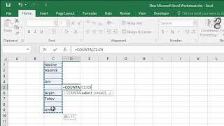 How to Count Non Blank Cells in Excel