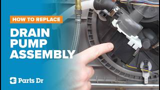 GE Dishwasher Drain Pump Assembly Replacement | Part WD19X25461 | Parts Dr | DIY Appliance Repair