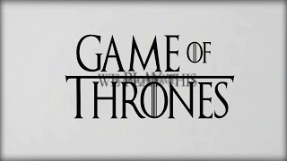 Dominik Omega - Game of Thrones Hip-Hop Remix (unofficial music video)
