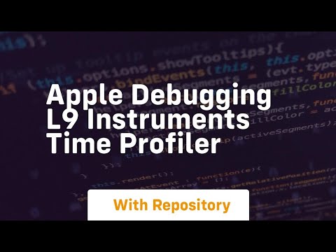 Apple debugging l9 instruments time profiler