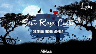 Download lagu SATU RASA CINTA - Difarina Indra Adella ft Fendik Adella Cover   Lirik mp3
