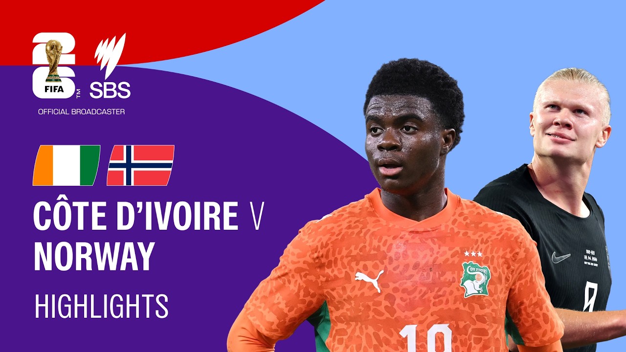 Cote d'Ivoire v Norway: FIFA World Cup 2026 Highlights Round of 32