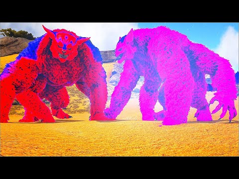 Ferox Celestial - Encontrei Uma Bela Companheira Lutando Com Sumosaurus, Vou Me Casar! Ark Survival