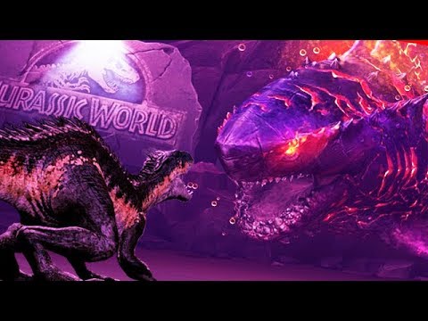 INDORAPTOR vs MEGALODON BOSS (JURASSIC WORLD)