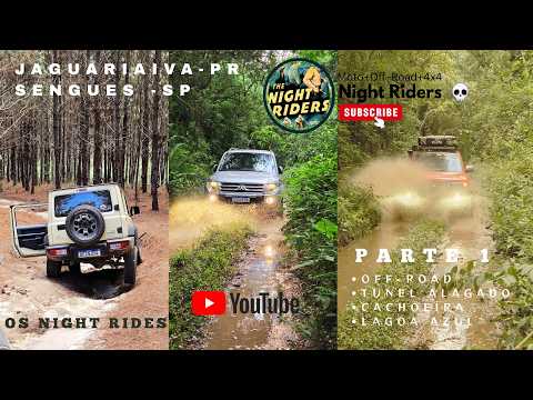 ATRAVESSEI O TÚNEL ALAGADO DE JIMNY! 😱 Expedição Jaguariaíva - Dia 1 #offroad #jimny #4x4