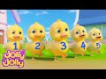 Five Little Ducks Best Duck Song Jolly Jolly Kids Songs