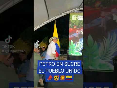 ⚠️🌠⚡¡#GobiernoConElCaribe PETRO llega a San Marcos, Sucre! En este territorio Histórica visita 💡📣⚡