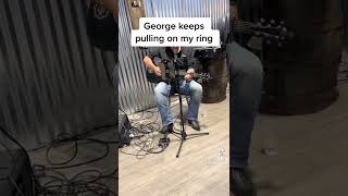 Georgia keeps pulling on my ring