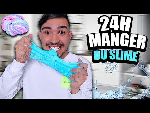 I ONLY ATE SLIME FOR 24 HOURS ?!! JustJonathan