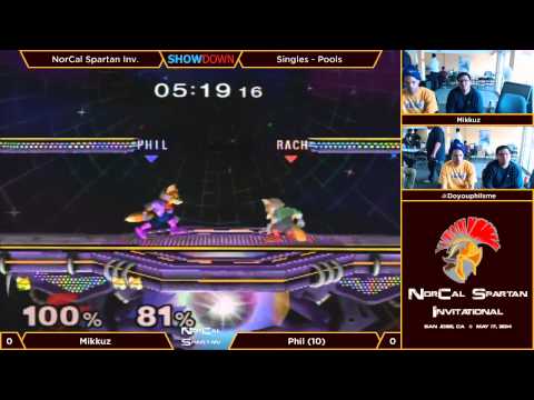 NorCal Spartan Invitational 2014 - Pools: Round Robin - Mikkuz (Fox) vs Phil (Fox)