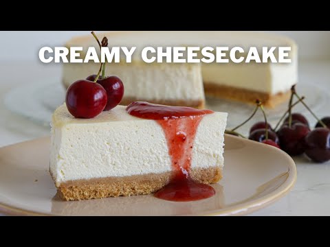 Classic Cheesecake Recipe | Light and Creamy Cheesecake