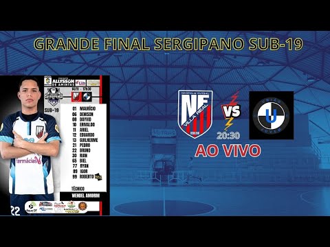 AO VIVO | Grande Final do Sergipano Sub-19: Neópolis Futsal x União Jovem | Finalíssima 2025